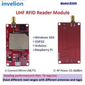 R300 UHF RFIDリーダーモジュールArduino Raspberry Pi ESP32用ロングレンジカードリーダー | 無料Windows SDK - Product Image 5