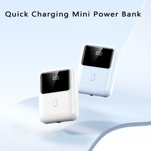 Mini banco de energía de carga rápida 10000 mAh Banco de energía de bolsillo portátil Entrada tipo C + Salida 10000 Mah - Product Image 3