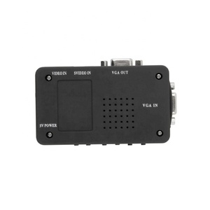 Convertidor de adaptador AV a VGA/Video a VGA Monitor USB Divisores de video Señal de TV Convertidor RCA a VGA