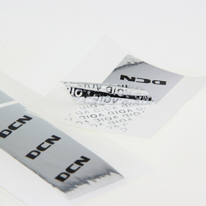 Customized Sticker Warranty Seal Sticker Void Blue <strong>Red</strong> <strong>Color</strong> Security Bar <strong>Code</strong> Label Anti-counterfeit Sticker Label - Product Image 5