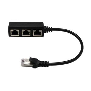 สายเคเบิลอีเทอร์เน็ตสำหรับ RJ45อะแดปเตอร์แลนตัวเมีย1ตัวสำหรับสายเคเบิลเครือข่าย - Product Image 3