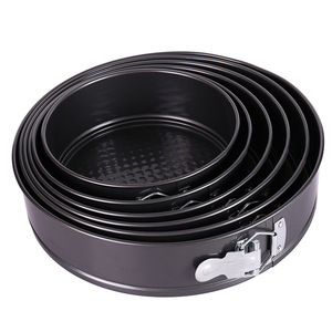 羊皮纸衬里可拆卸底部不粘弹簧圆形芝士蛋糕烤盘 - Product Image 6