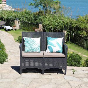 Bán buôn hiện đại ngoài trời Patio nhựa mây wicker sofa <span class=keywords><strong>Set</strong></span> đồ nội thất - Product Image 2