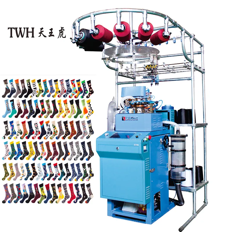 Máquina automática para tejer calcetines, precio Industrial, nuevo producto, 2020