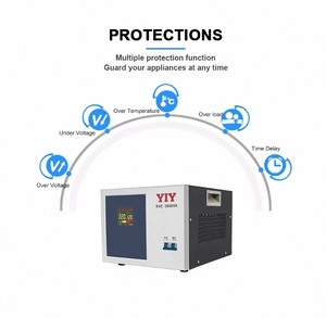 <strong>Voltage</strong> Regulator Device Small SVS-3000Va 3kav Servo Motor <strong>Voltage</strong> Regulator Customized <strong>Voltage</strong> Regulator - Product Image 2
