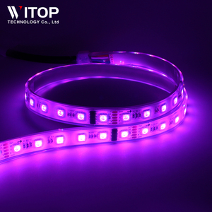 Световые светодиодные 512 DMX Программируемые и адресуемые 5050 RGB Rgbw светодиодные полосы света неоновые dmx светодиодные полосы li - Product Image 6