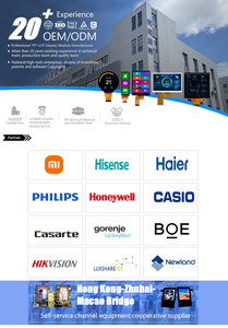 Interfaz RGB estándar pantalla LCD casa inteligente 650NITs pantalla táctil 800x480 módulo LCD TFT de 5 pulgadas - Product Image 3
