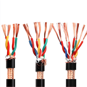 2/4/6 çekirdek RVSP bükülü koruyuculu kablo PVC 26 24 22 20 18AWG RS485 sinyal kontrol tel ses monitör güç kablosu endüstriyel - Product Image 1