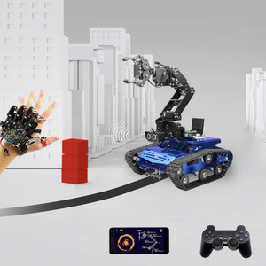 Hiwonder Tankbot traccia auto Robot caricato con braccio robotico per la programmazione STM32 - Product Image 3