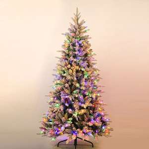 Factory Cheap Christmas Decoration Supplies <strong>Tree</strong> with LED Light PE PVC Mixed Planting Snow Automatic <strong>Tree</strong> Arbol De Navidad - Product Image 5