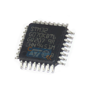Microcontrollore IC 32-bit Single Core 64MHz 128KB (128K x 8) Flash 32-LQFP (7x7) STM32G070KBT6 STM32G070KBT6TR 32-LQFP - Product Image 1