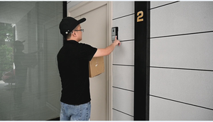 D264 Outdoor Unit 1 to <strong>4</strong> Rooms Latest Model for Pairing Touch Button Screen Video <strong>Intercom</strong> <strong>System</strong> <strong>Wireless</strong> <strong>Intercom</strong> for Villa - Product Image 6