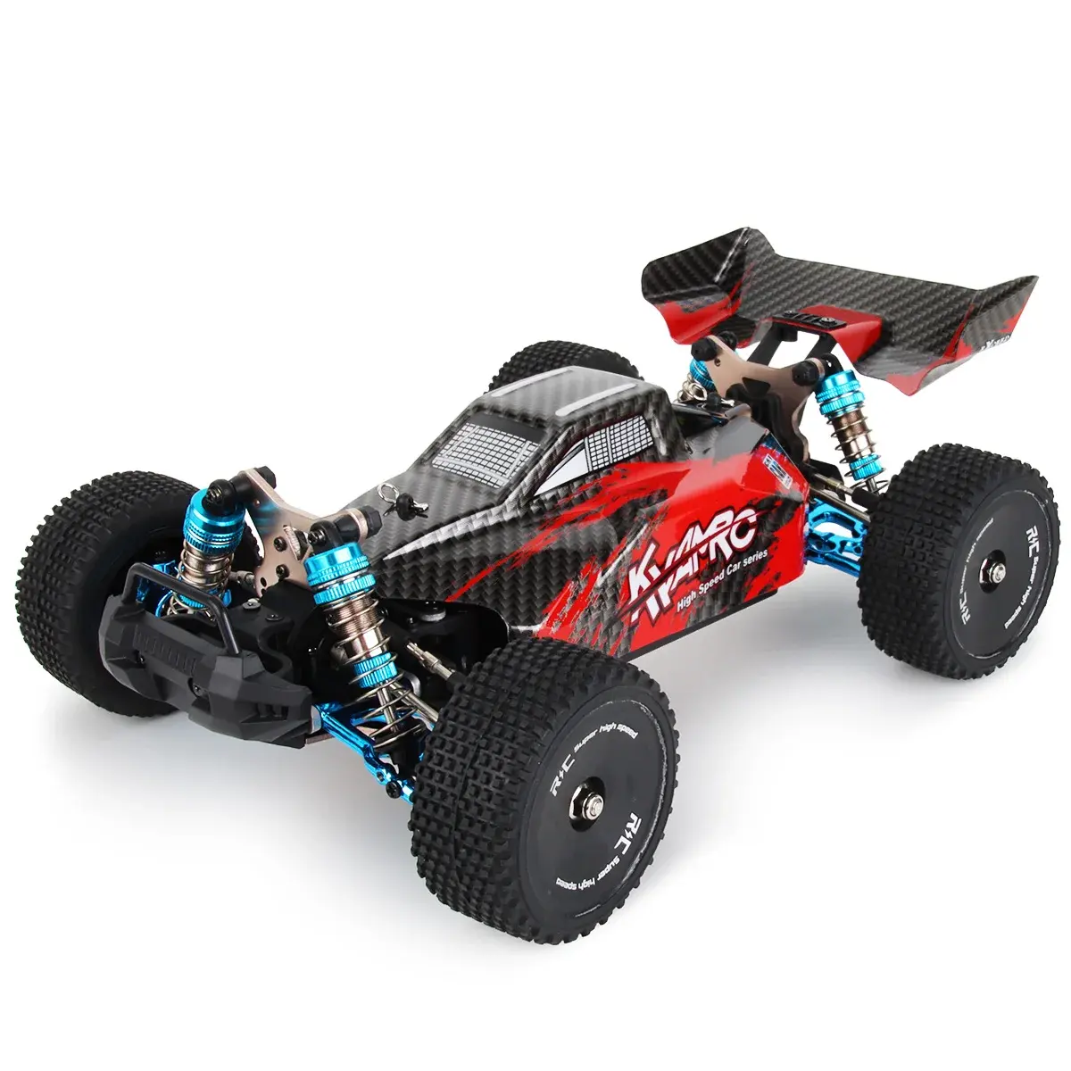 Coche teledirigido sin escobillas con más de 70Km/H 2,4G Rc Toys 1/16 escala coche de Control remoto rápido coche de carreras proporcional completo 100 Km de velocidad