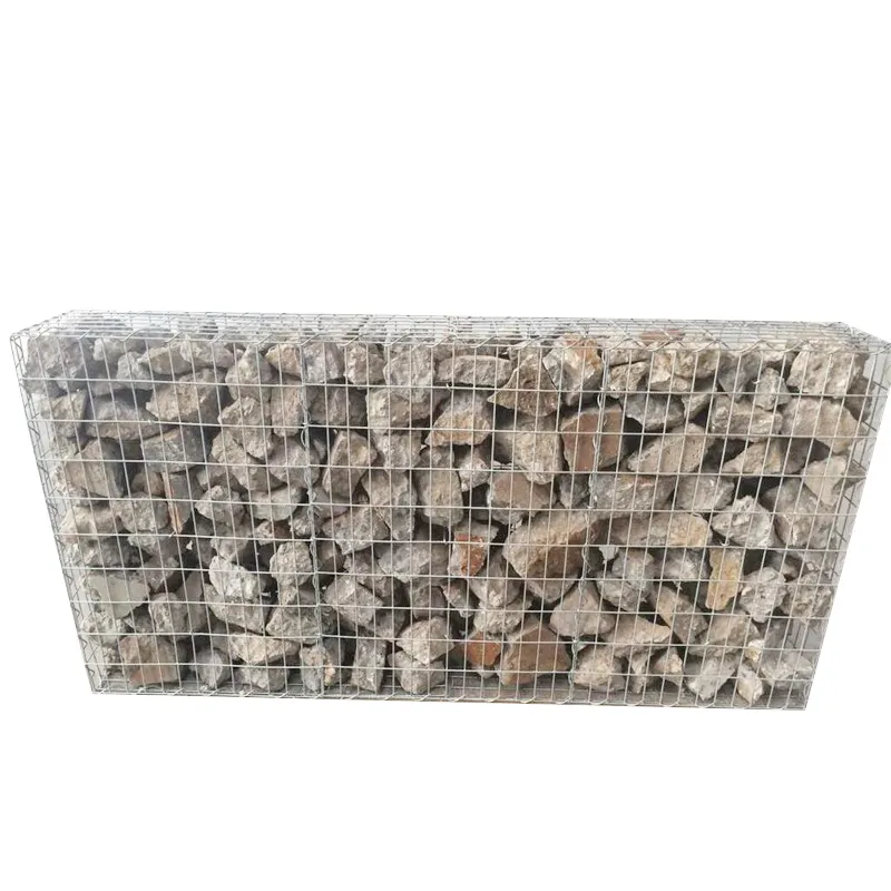 Taille personnalisée meilleure vente cage de gabion en pierre treillis soudé mur de soutènement treillis métallique gabion clôture