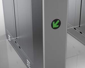 Completamente automatico riconoscimento facciale scorrevole barriera cancello di accesso 304 in acciaio inox tornello con lettore di schede RFID - Product Image 5