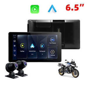 BM W Advanced Navigation Features 6.5 Inch Wireless Carplay <strong>Android</strong> <strong>GPS</strong> Monitor Screen for Motorcycles 1 Year Warranty - Product Image 1