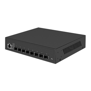 8ポート1G/2.5G/10G SFP WebマネージドホームラボイーサネットスイッチL IEEE 802.1Q VLAN QoS ACL 10Gb L3マネージドSFP + ネットワークスイッチVLAN