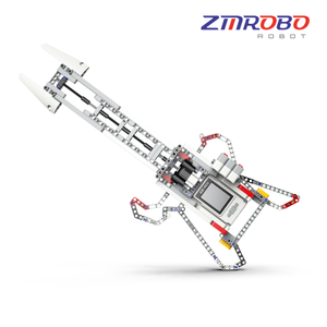 ZMROBO DIY STEM Experiment Kit Code смарт-Программа Робот автомобильный комплект пластиковые блоки больше сенсор для обучения интеллектуальное развитие