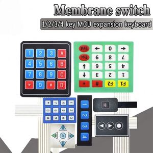 1 3 4 5 12 16 20 Interruptor de membrana de botón de tecla 1x4 1x5 4x4 4x5 Teclas Matriz Array Teclado Panel de control Kit DIY - Product Image 6
