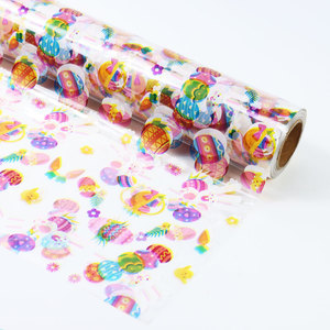 Plastic Cellophane with <strong>Patterns</strong> Waterproof Printed Cellophane Roll - Product Image 4