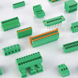 Bloque de tira de barrera eléctrica de carril Din fijo de tornillo SZOMK, Conector de puente de doble fila PCB configurable, bloque de terminales de barrera - Product Image 4