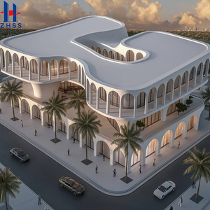 Edificio de gimnasio/Galería de Arte de estructura de acero pesado prefabricado-diseño personalizado e Instalación rápida - Product Image 3