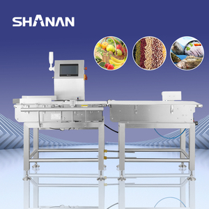Yüksek hassasiyet kararlılığı ile otomatik Metal dedektörü Combo weigher weigher 0.1g doğruluk dokunmatik ekran