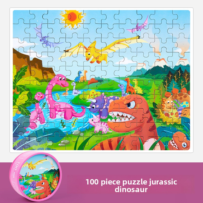 100 piece puzzle jurassic park