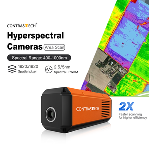 Escaneo de línea de alta velocidad 3300Hz VIS NIR 400-1000nm USB3 Vision Escaneo de línea de cámara hiperespectral para arte y Arqueología - Product Image 1