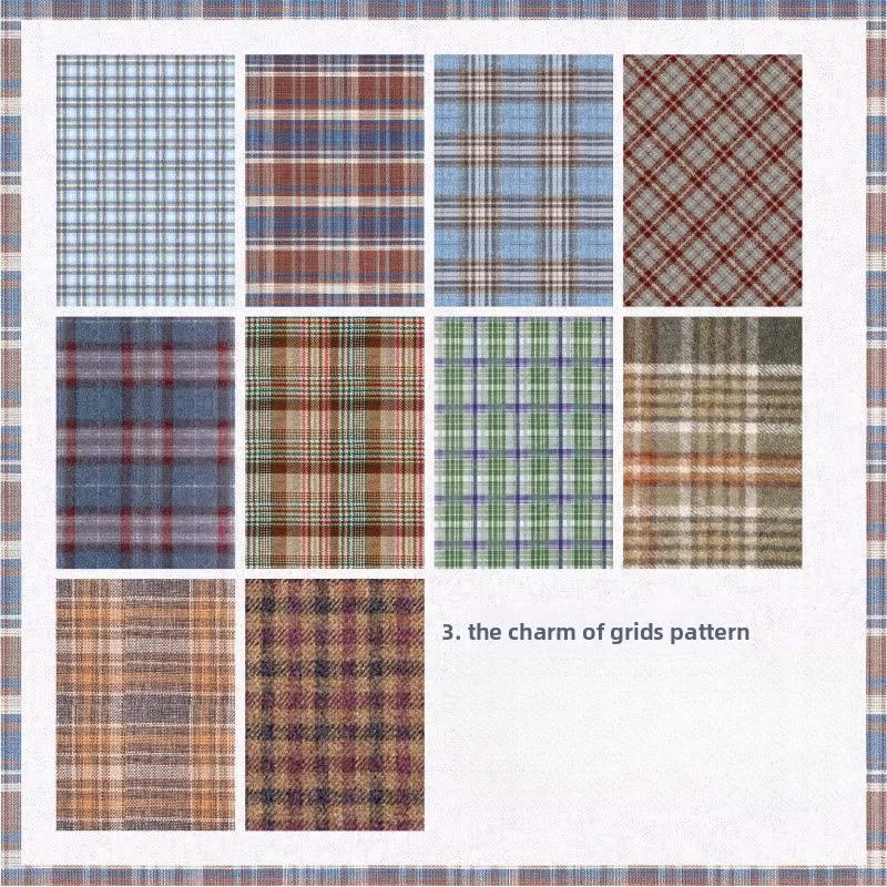 C Le charme du plaid - Bleu