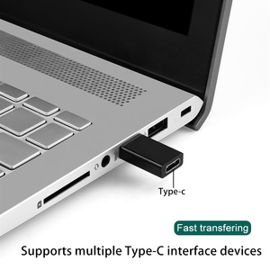 USB 3.1タイプCメスコネクタアダプタ標準充電 & データコンバータラップトップ出力タイプAC USB Cハブ - Product Image 4