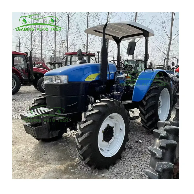 Preço de Venda quente do Trator Agrícola Usado 70HP New Holland SNH704 Tratores para Máquina Agrícola para Entrega