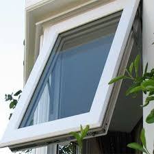 Vinyl fenster zum Verkauf Kleiner PVC-Markisen fenster PVC-Rahmen mit gehärtetem Glas - Product Image 4