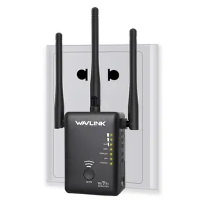 Wavlink Dual Band Wi-Fi Range Extender 5GHz 750/1200mbps 2.4GHz Access Point Long Signal Amplifier Firewall for Home <strong>Networking</strong> - Product Image 1