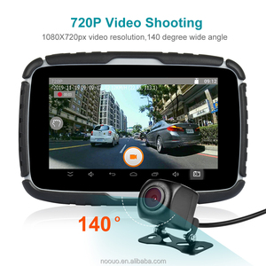 Portable 5 Inch IPS Screen Android 10.0 GPS Navigation System with AHD Camera Waterproof MP3 Features Free IGO <strong>Map</strong> Worldwide - Product Image 3