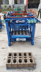Máquina para fabricar bloques sólidos de cemento y hormigón con motor, maquinaria automática para fabricar ladrillos - Product Image 2