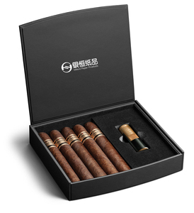 Biểu tượng tùy chỉnh sang trọng xì gà hộp cứng nhắc Bìa hộp quà tặng bao bì - Product Image 2