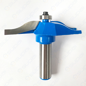 SUPAL 12 Shank1/2 "Schaft Runde über Schiene Stile Cove Panel Raiser Holz fräser <span class=keywords><strong>Bit</strong></span> Zapfen schneider Hartmetall Wolfram Stahl Schaft fräser - Product Image 1