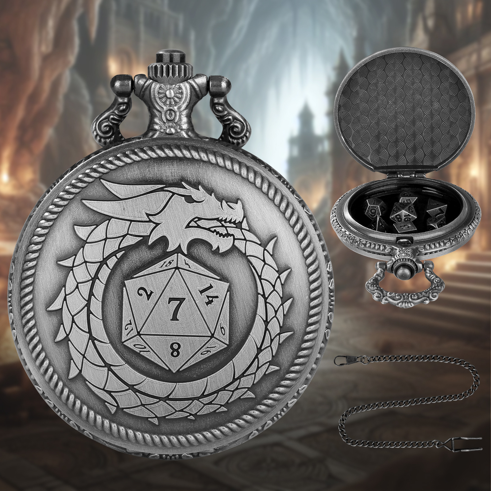 Queue de dragon - Nickel