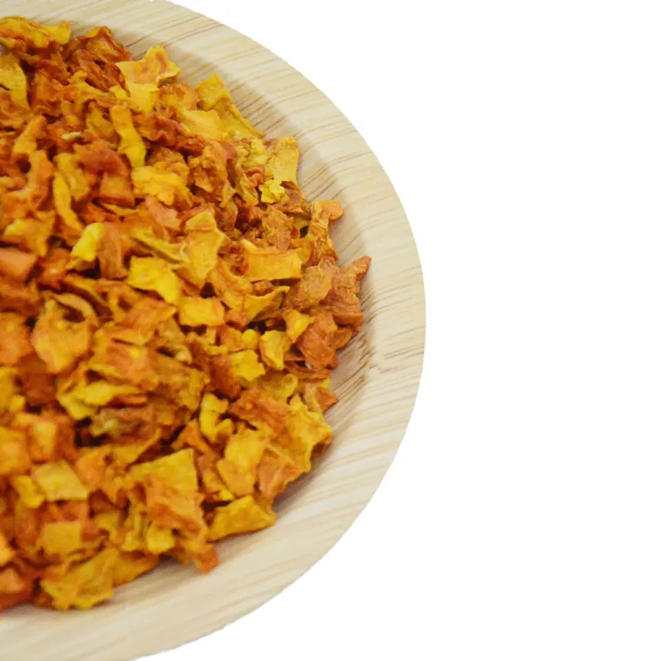 Китайские здоровые сушеные тыквенные гранулированные обезвоженные овощи высокого качества сушеные овощи