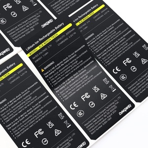 Hot Sales Electronics <strong>Control</strong> Stickers Warning Label Electrical Sticker Bright Gold High Temperature Vinyl Packaging Labels - Product Image 4