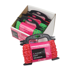 3/16 "* 100ft 100% PP kim cương bện dây thừng cho đa chức năng Kim Cương bện Polypropylene dây cắm trại dây - Product Image 4