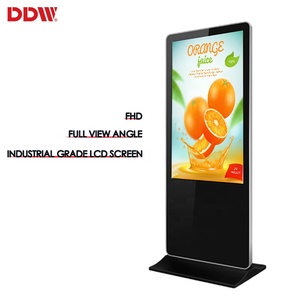 55 zoll boden stehen interaktive werbung display screen media player box software kiosk digital signage - Product Image 3