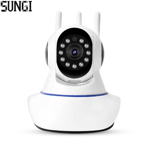 2MP Wifi摄像机1080P 2路音频和夜视运动检测安全摄像机室内IP摄像机闭路电视支持定制 - Product Image 1