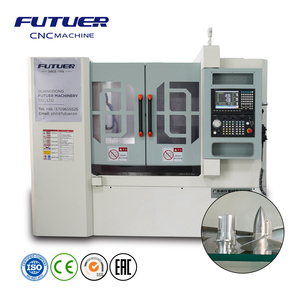 Máquina CNC Futuer Torno CNC de alto rendimiento con alimentador de barra Mandril hidráulico y control de eje C - Product Image 2