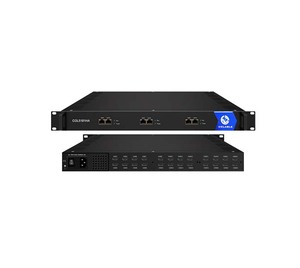 COL5181HA 24高清输入1 MPTS 8 SPTS IP输出H.264高清编码器数字视频广播设备 - Product Image 1