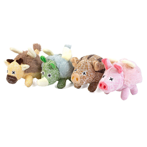 <span class=keywords><strong>Fad</strong></span> dayanıklı çiğnemek gıcırtılı toprak dostu köpek oyuncak tasarım renkli açık yeşil sevimli kanat Rhino oyuncak köpek