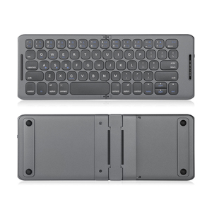 Two-<strong>fold</strong> Wireless <strong>Keyboard</strong> Laptop Mobile Phone Office Universal Portable Mini Office Wireless <strong>Keyboard</strong> - Product Image 1