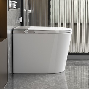 Intelligent Multi-Function Smart <strong>Toilet</strong> 58 cm Long with Small <strong>Size</strong> Remote Control &amp; S-Trap Drainage Pattern Included - Product Image 2