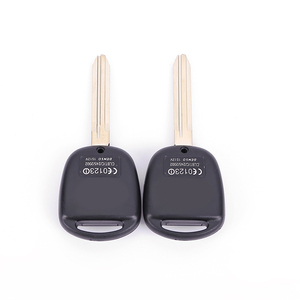 ブランクカーキーケースリモコンキーシェルケース交換用フォブアバンザヒュンダイキー - Product Image 1